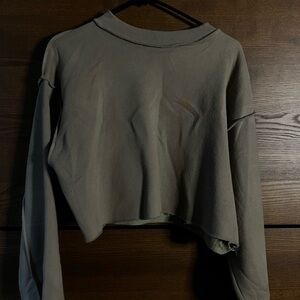 Taupe Cropped Sweater